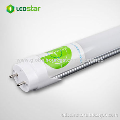 2835 SMD 0.6m 9W 873lm T8 LED Tubes with Radar Sensor, Low-power Consumption
